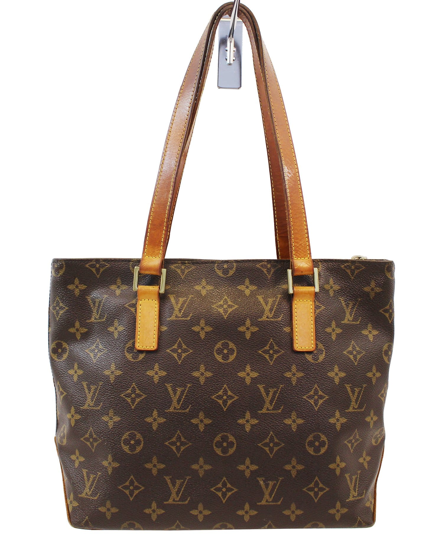 Authentic LOUIS VUITTON Monogram Canvas Cabas Piano Tote E3687