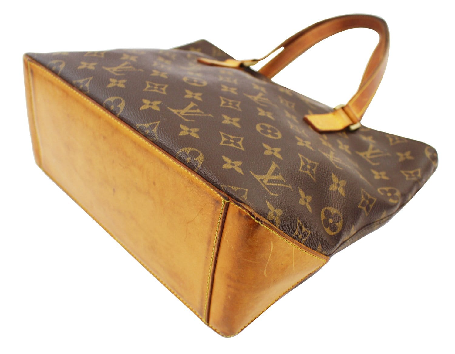 Authentic LOUIS VUITTON Monogram Canvas Cabas Piano Tote E3687