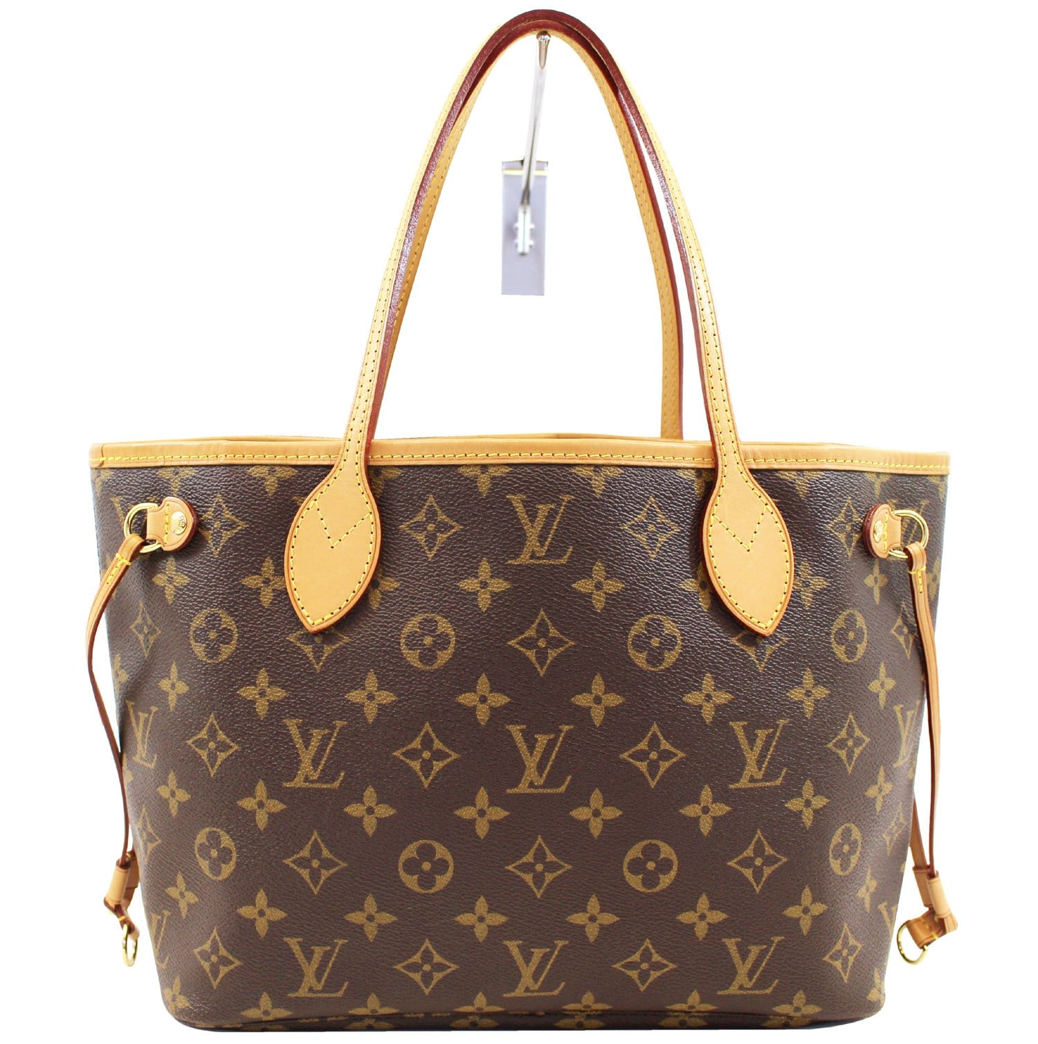 Authentic LOUIS VUITTON Monogram Neverfull PM Tote Bag E3644