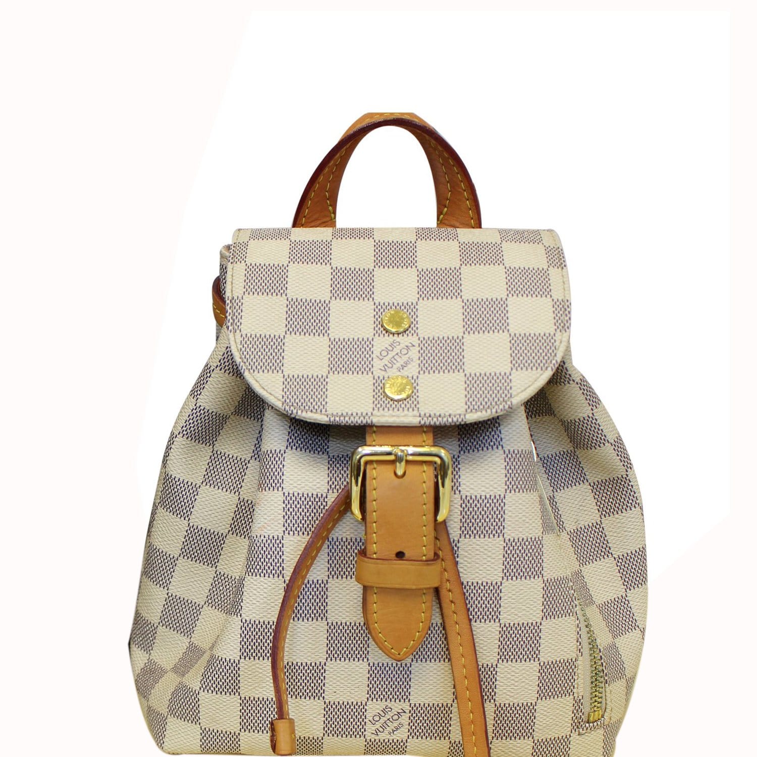 LOUIS VUITTON Damier Azur Sperone BB Backpack 191287