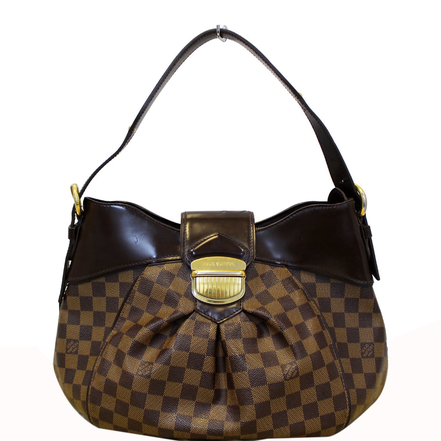 Louis Vuitton Damier Ebene Sistina PM Shoulder Bag 75lk328s For Sale at  1stDibs