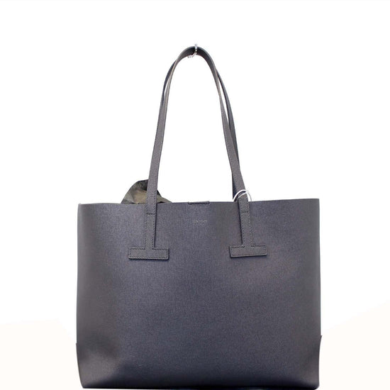 Tom Ford Saffiano Leather Large T Tote Bag