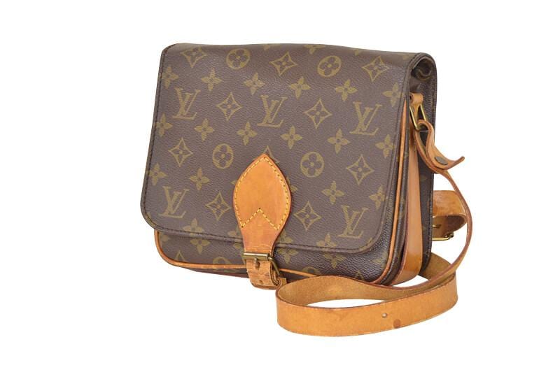 Louis Vuitton Cartouchiere MM Shoulder Bag Vintage M51253