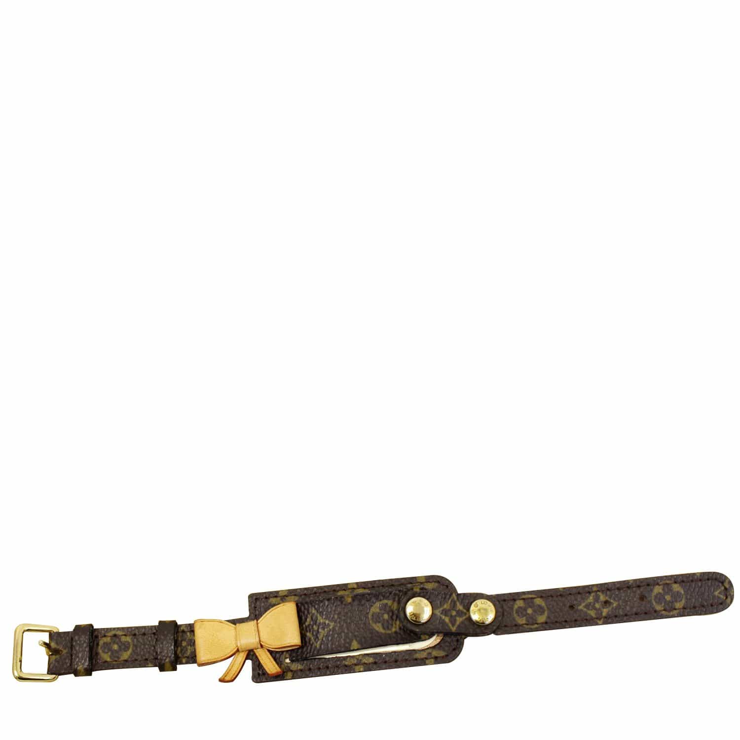 Louis Vuitton Monogram Canvas Porte Address Bracelet (SHF-18225) – LuxeDH