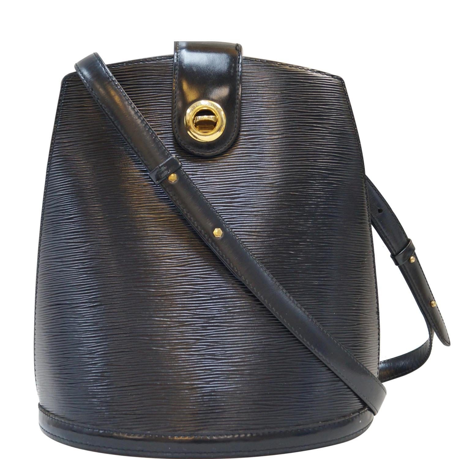 Louis Vuitton Vintage - Epi Cluny Bag - Black - Leather and Epi Leather  Handbag - Luxury High Quality - Avvenice