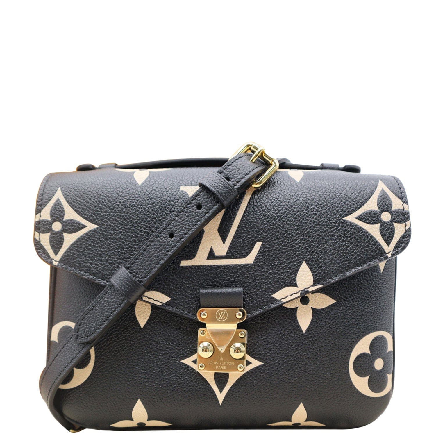 Louis Vuitton Pochette Metis Empreinte Black Cross Body Bag - MyDesignerly