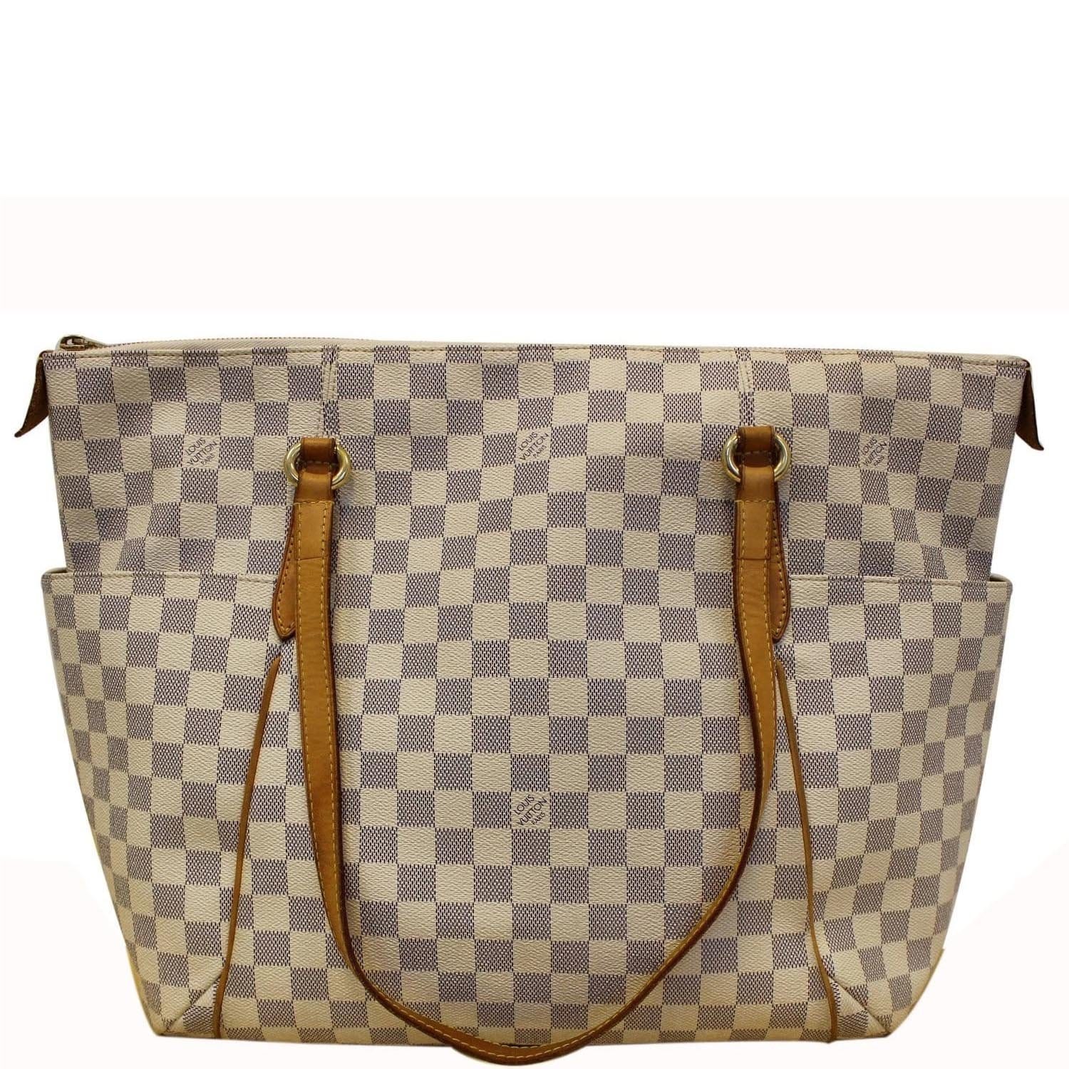 Louis Vuitton Totally GM Damier Azur Tote Shoulder Bag
