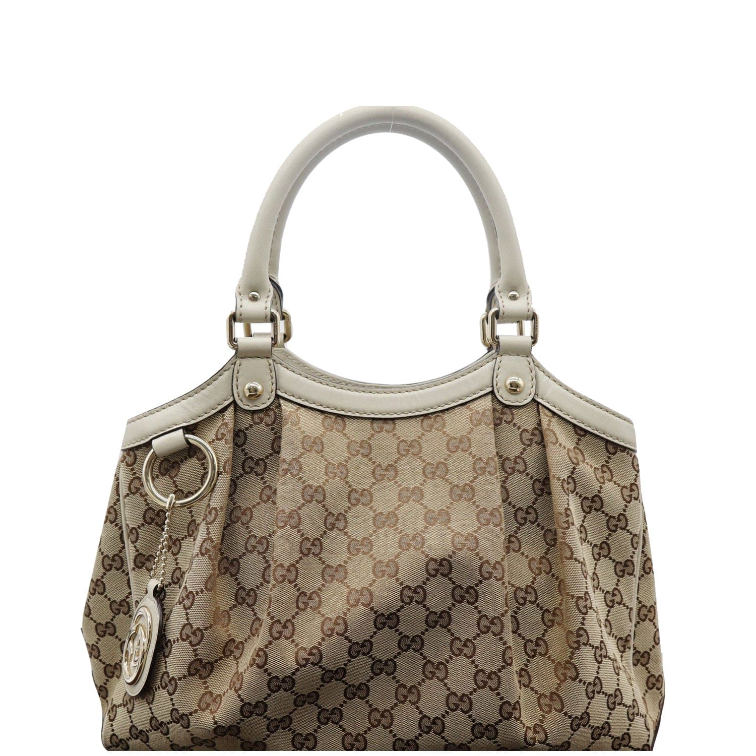 Gucci Sukey Medium GG Canvas Tote Bag Beige | Buy at DDH