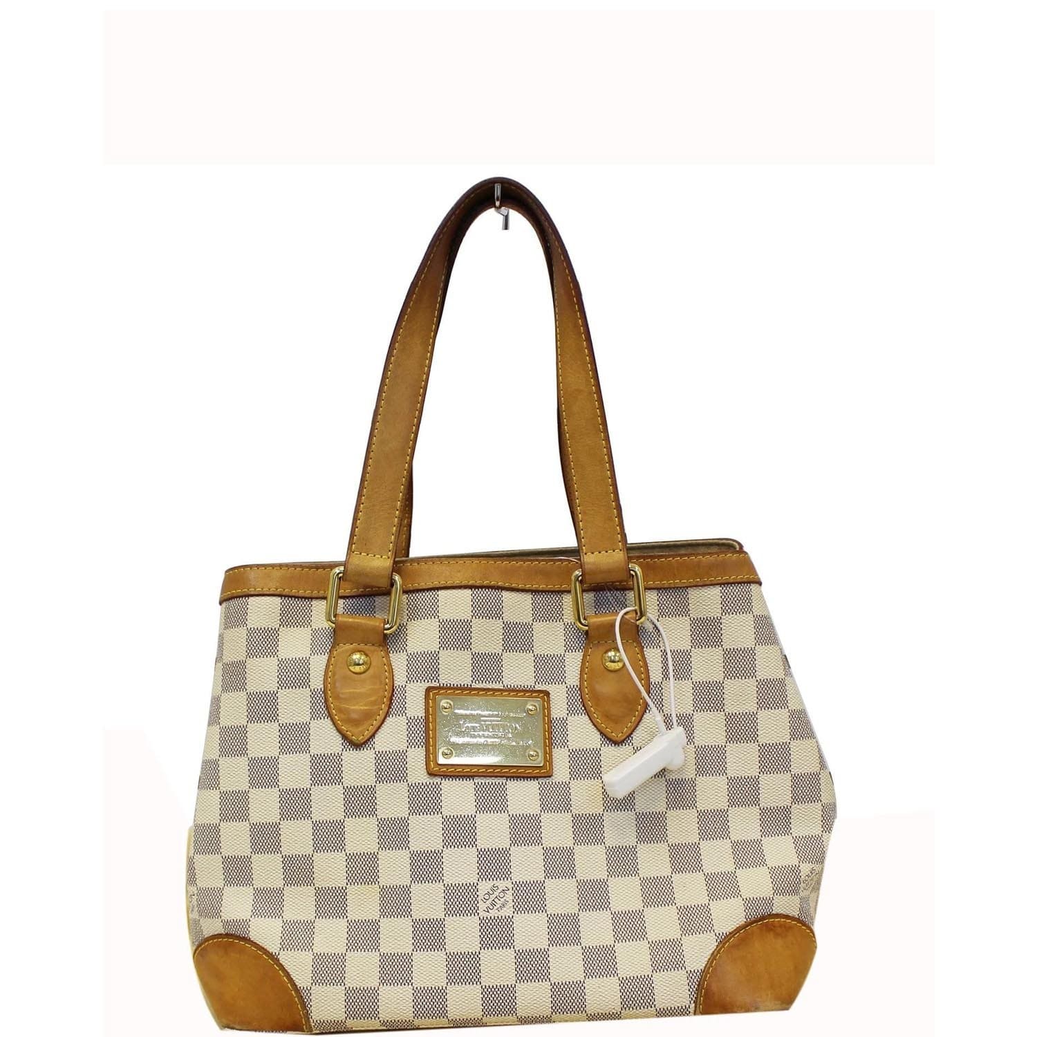 LOUIS VUITTON HAMPSTEAD PM HAND TOTE BAG DAMIER AZUR N51207 83533