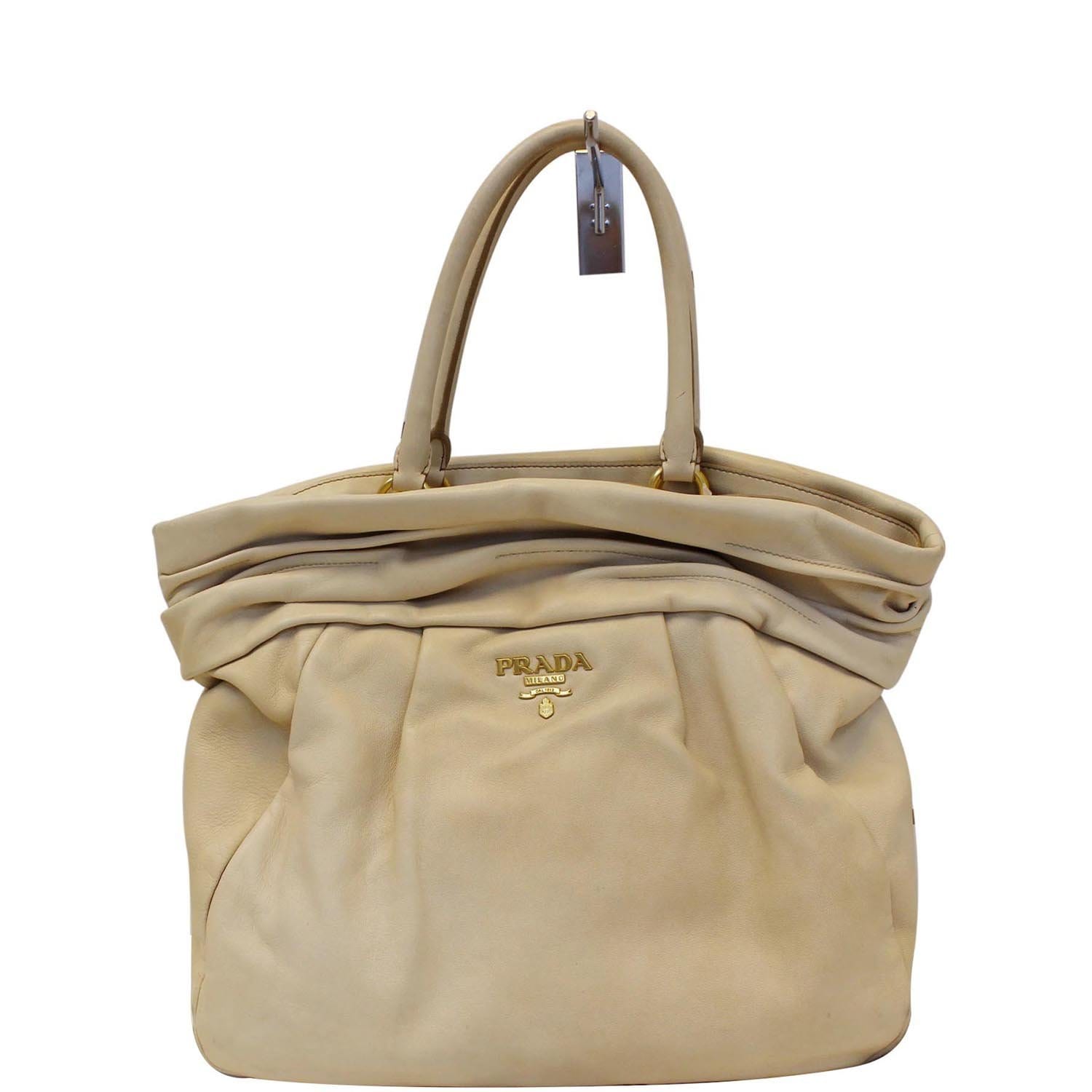 Prada Bucket bag Beige Cloth ref.712045 - Joli Closet