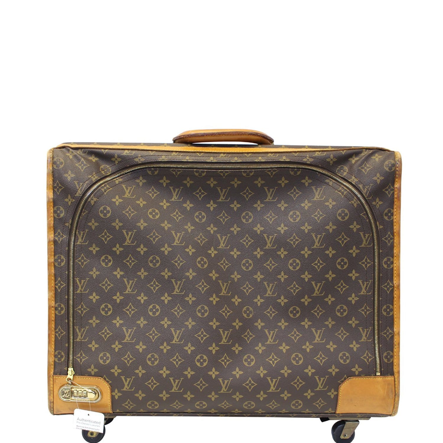 Louis Vuitton Classic Monogram Jacquard Softside Rolling Suitcase