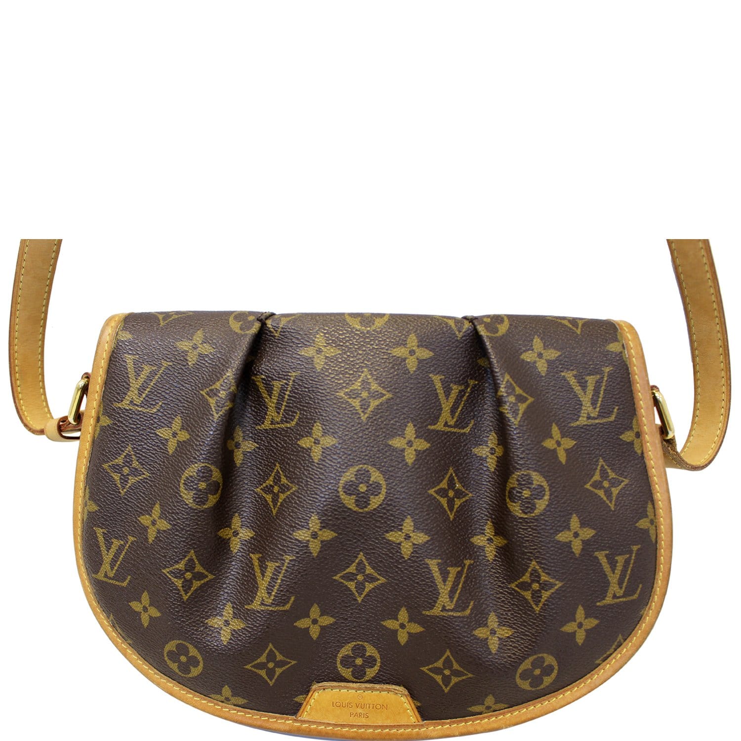 LOUIS VUITTON Shoulder Bag M40473 Menilmontan MM Monogram canvas Brown –