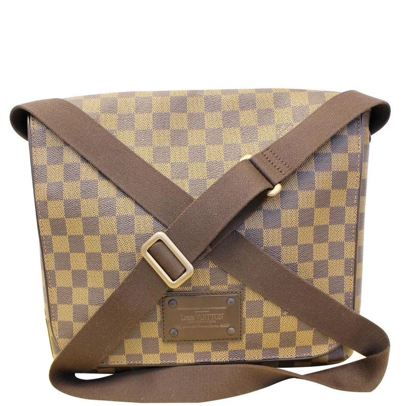 Louis Vuitton Damier Canvas Brooklyn MM Messenger Bag - Yoogi's Closet