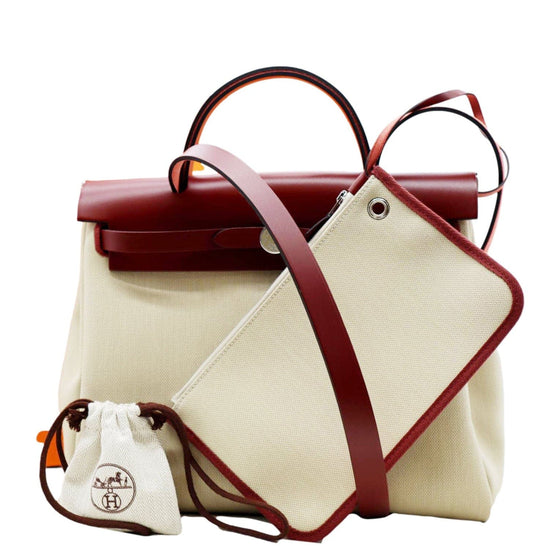 Authentic HERMES Herbag Zip 31 2way Handbag/Shoulder Bag new