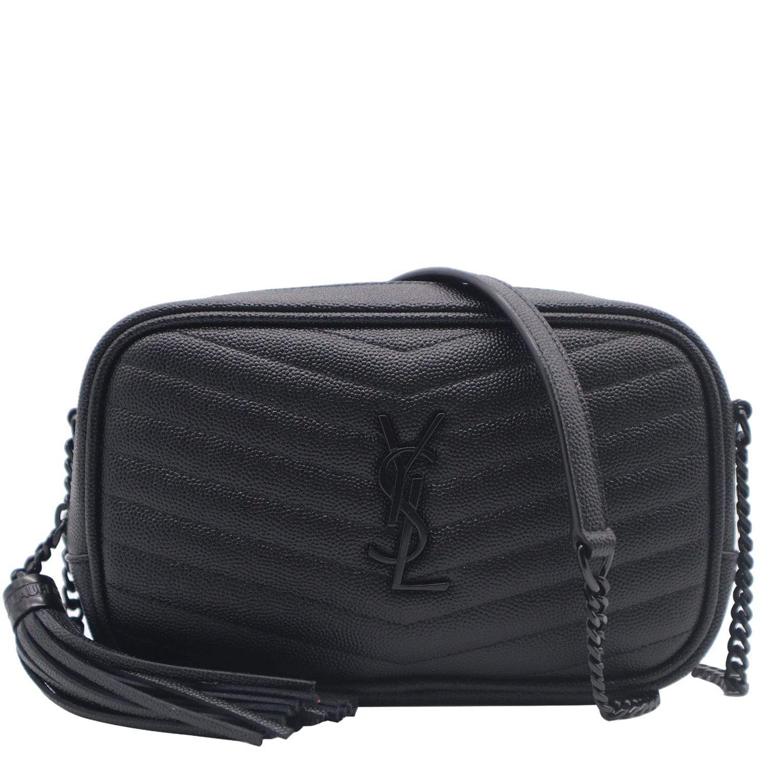 Saint Laurent Lou Camera Mini Leather Shoulder Bag