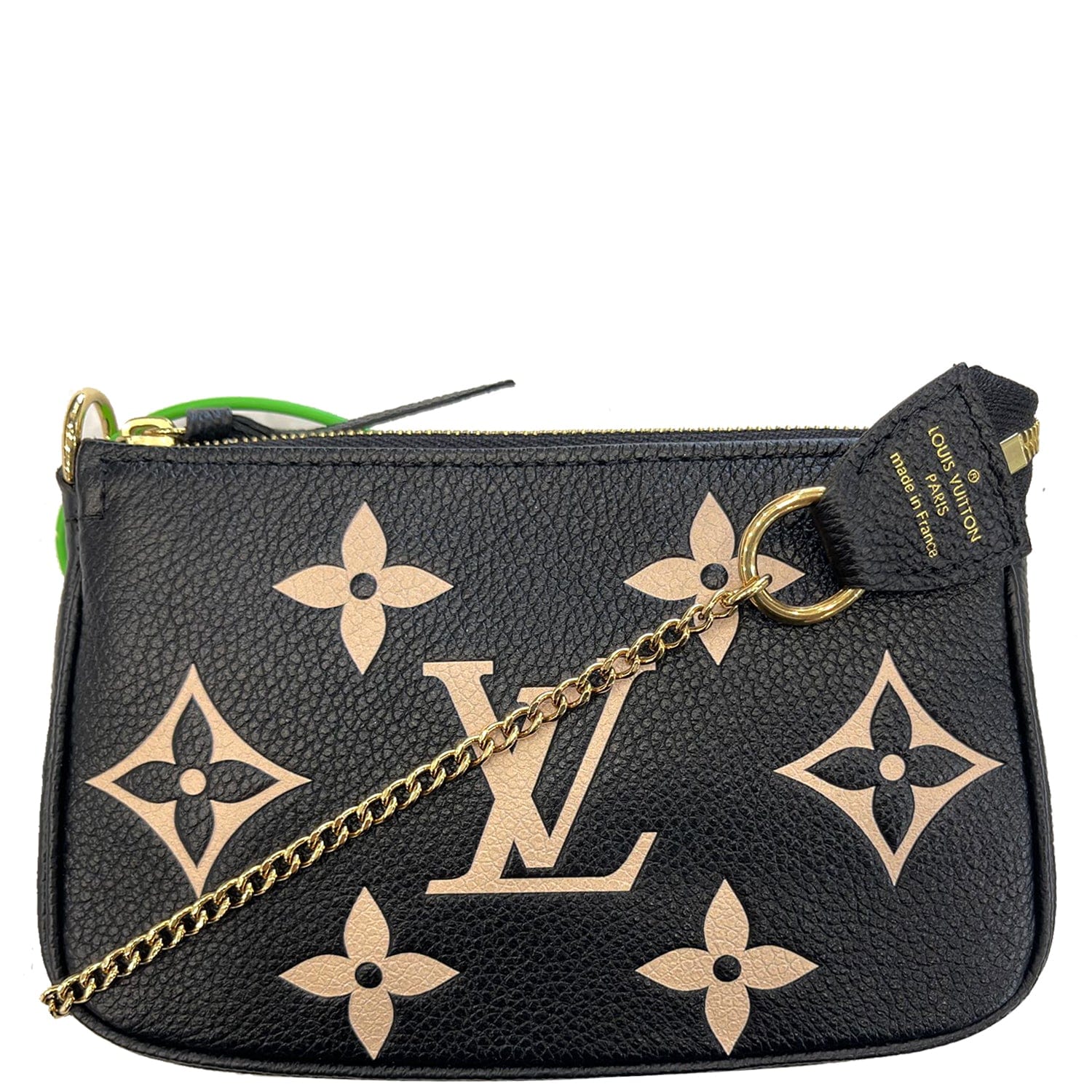 Louis Vuitton Monogram Mini Pochette Accessories Made in France