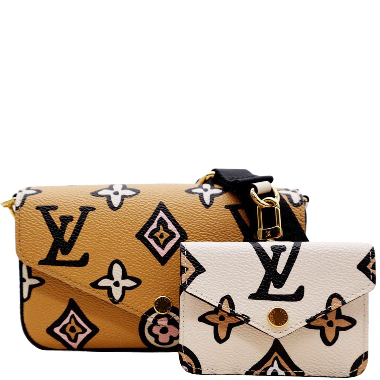 Louis Vuitton Felicie Strap & Go Pochette Crossbody Bag