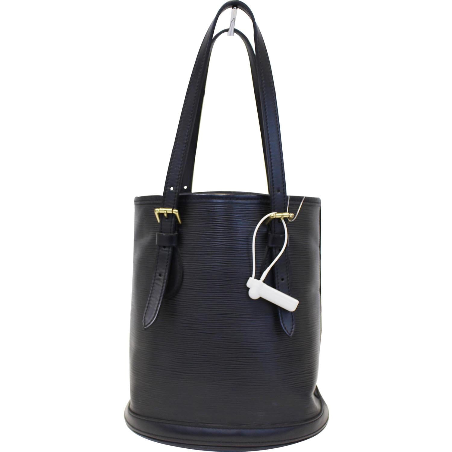 louis vuitton bucket bag black