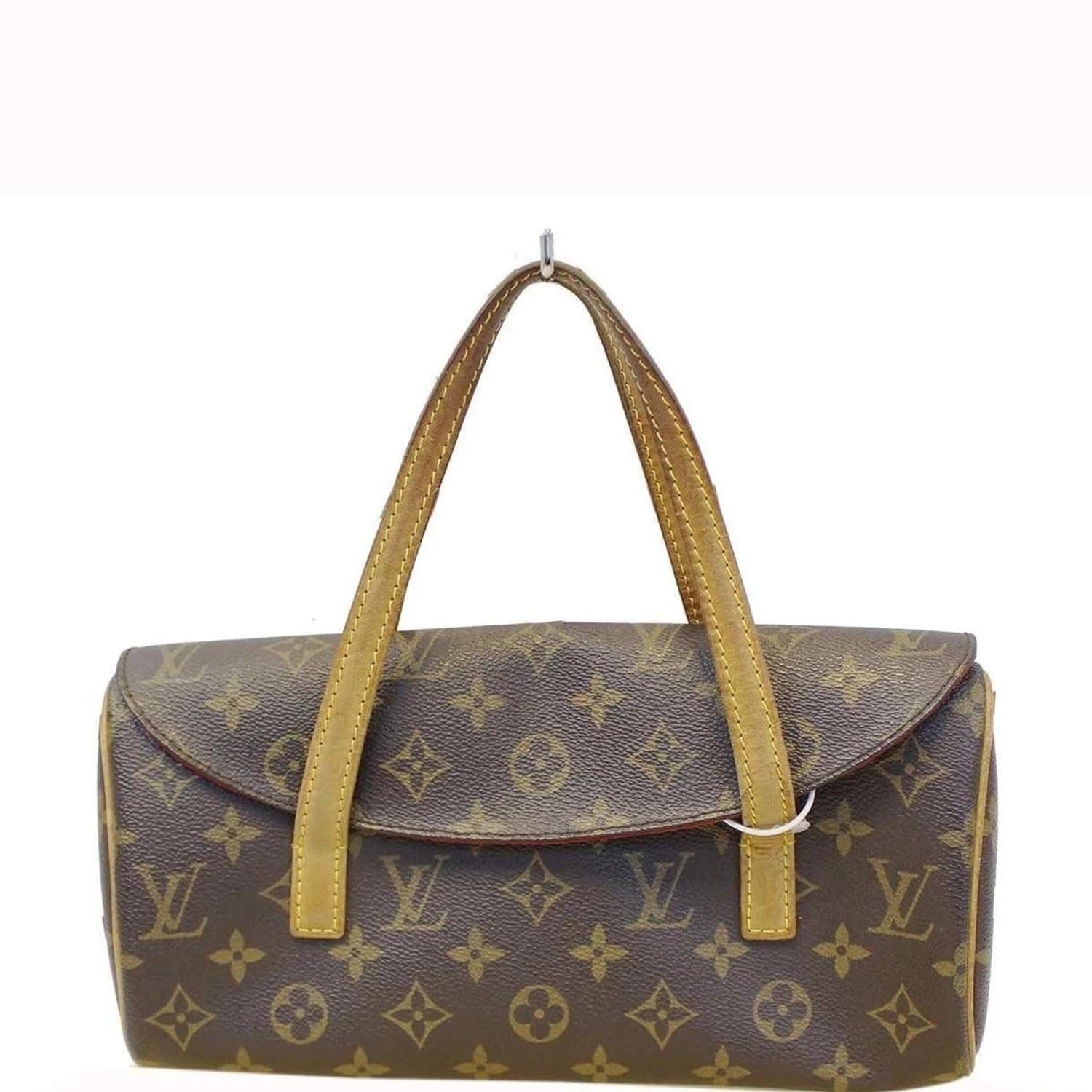 LOUIS VUITTON Sonatine Monogram Canvas Satchel Bag