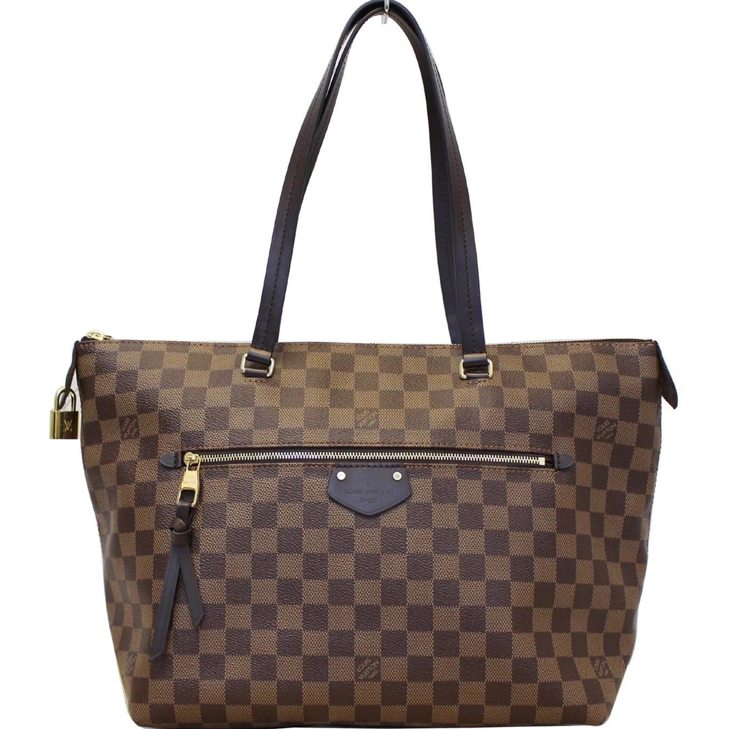 Louis Vuitton Damier Regia Shoulder Bag N63542 Ebene Brown PVC