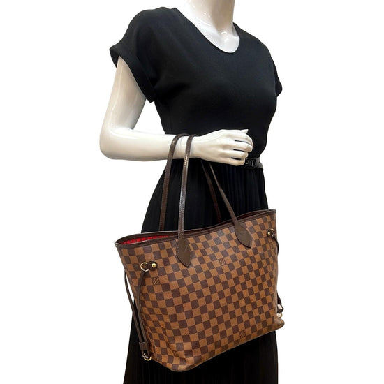 Neverfull MM Damier Ebene Canvas - Handbags