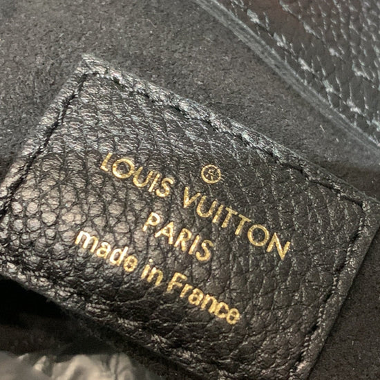 LOUIS VUITTON Pallas Chain Monogram Canvas Shopper Tote Bag Brown