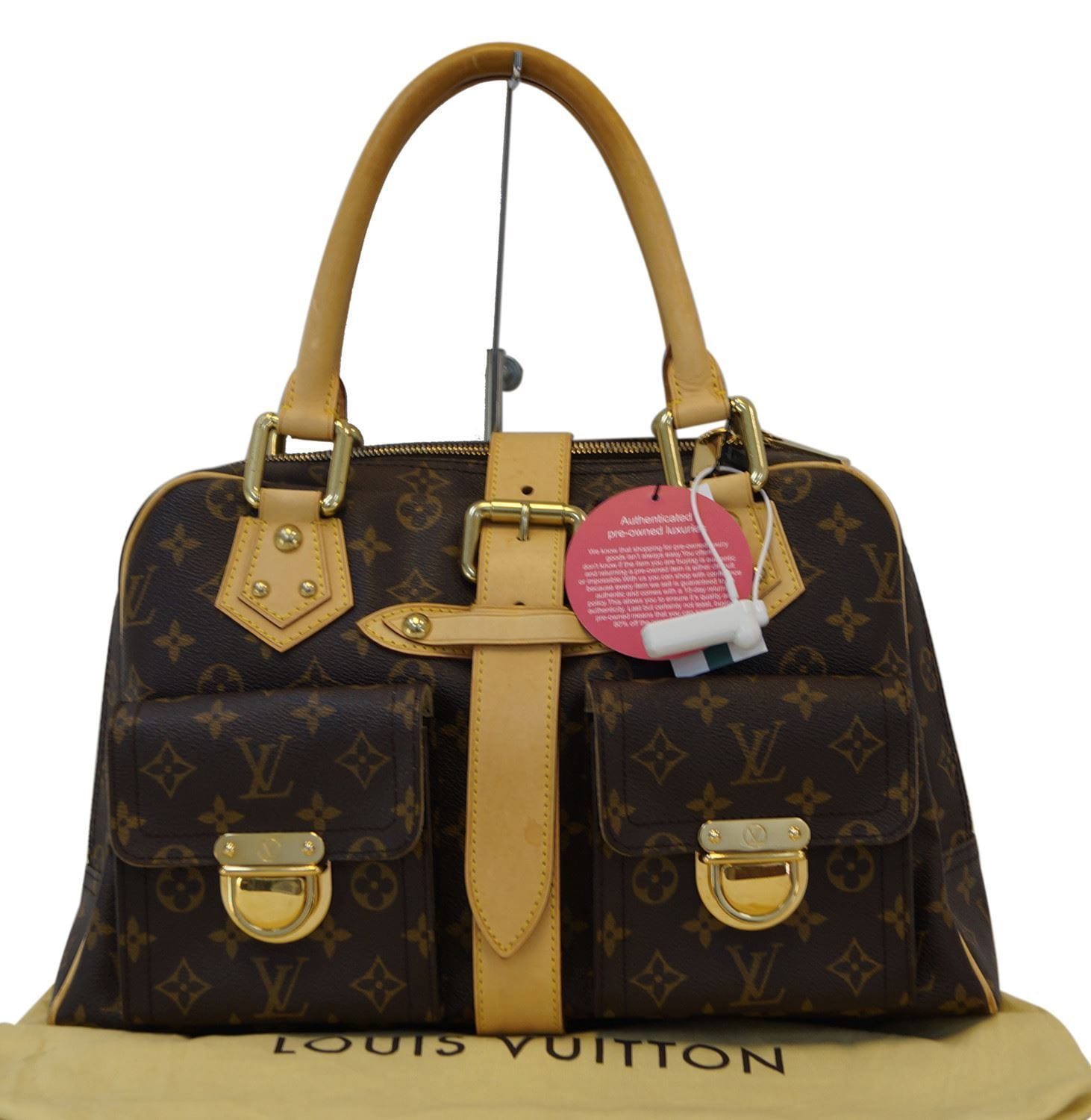 Authentic Louis Vuitton Monogram Manhattan GM