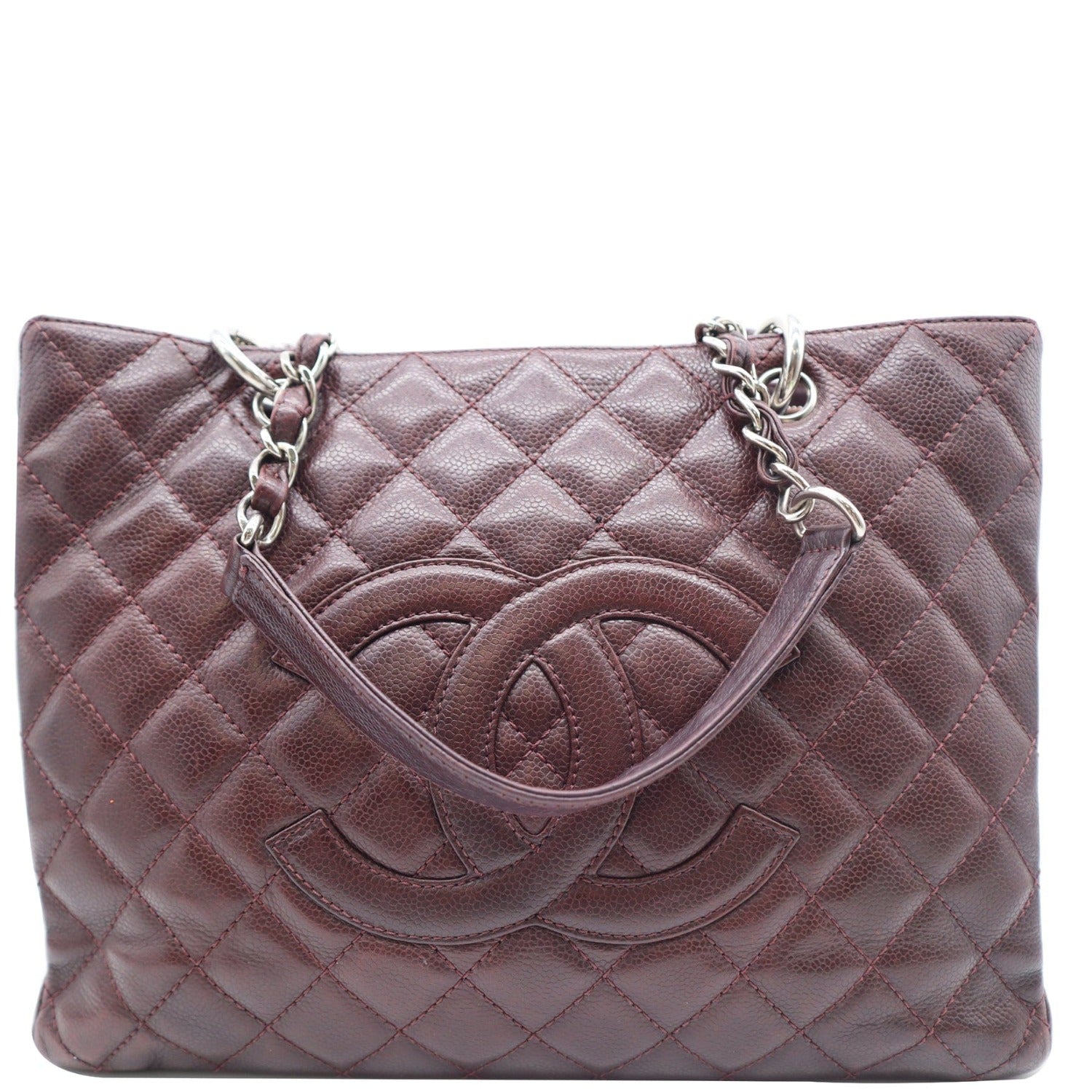 Chanel Quilted Caviar Grand Shopping Tote GST