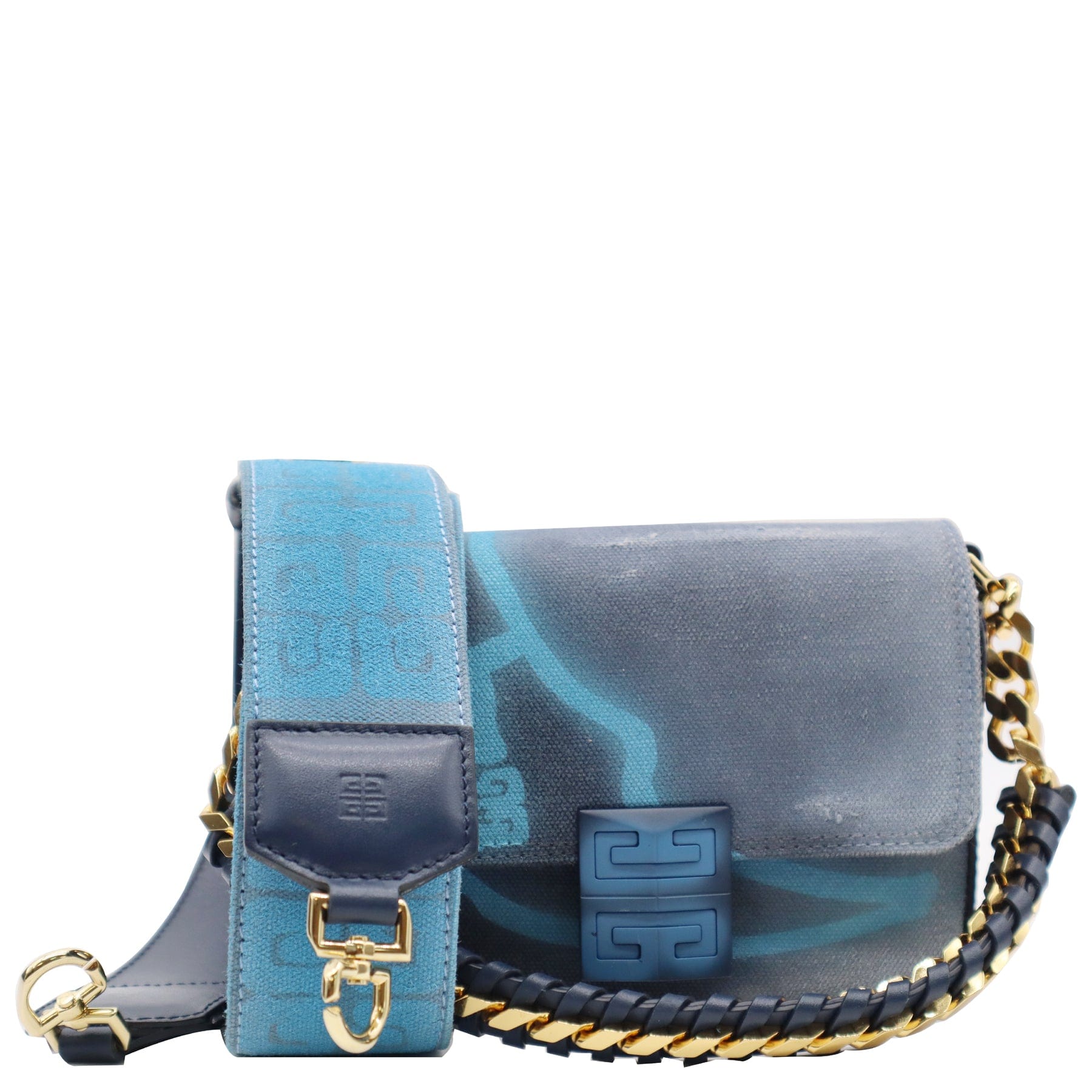Givenchy Green Small 4G Chain Bag