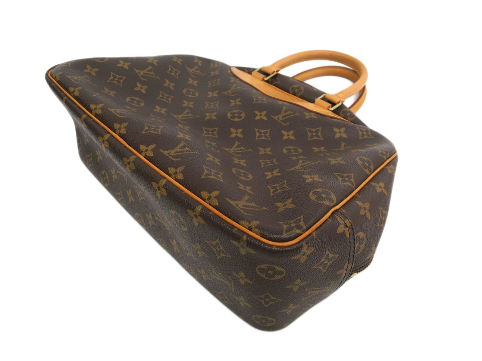 LOUIS VUITTON Bowling Vanity Deauville Monogram Hand bag