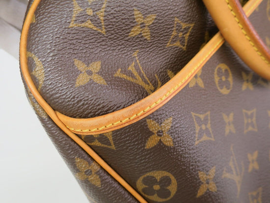 Buy Louis Vuitton Pre-loved LOUIS VUITTON Deauville bowling vanity monogram  Handbag PVC leather Brown 2023 Online