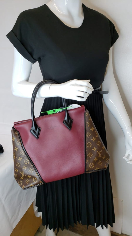 Louis Vuitton W Tote Monogram Tuffetage Leather PM - ShopStyle