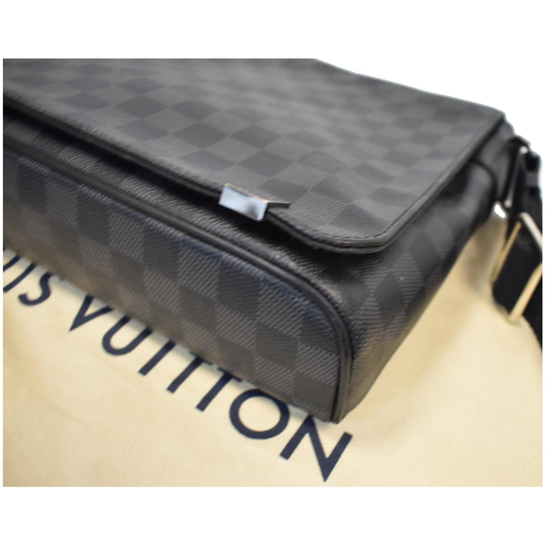 Louis Vuitton Damier Graphite District PM Messenger Bag – FashionsZila