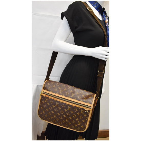 Louis Vuitton Monogram Canvas Bosphore GM Messenger Bag (SHF-21295