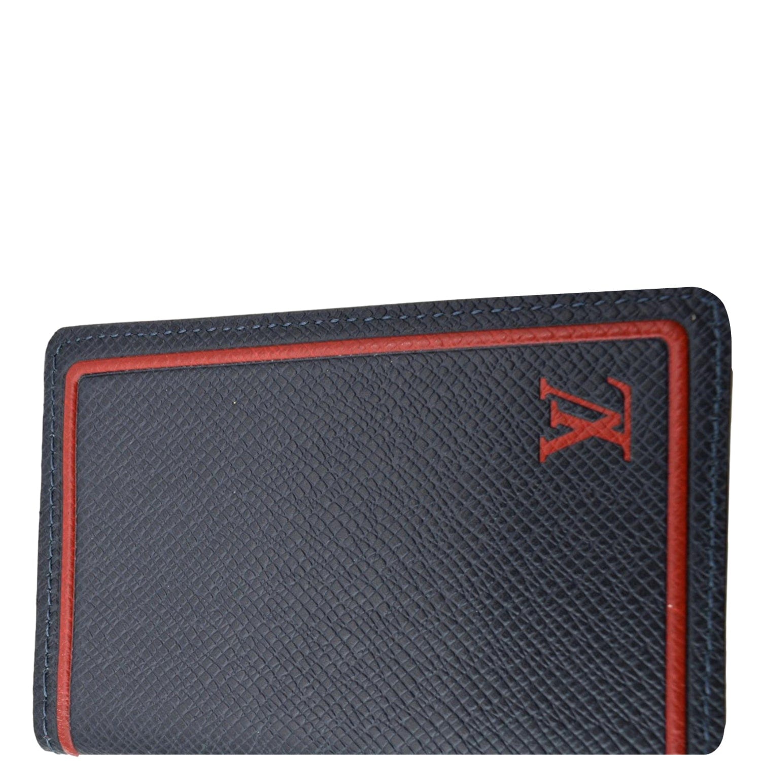 Louis Vuitton Pocket Organizer Monogram Red in Coated Canvas with