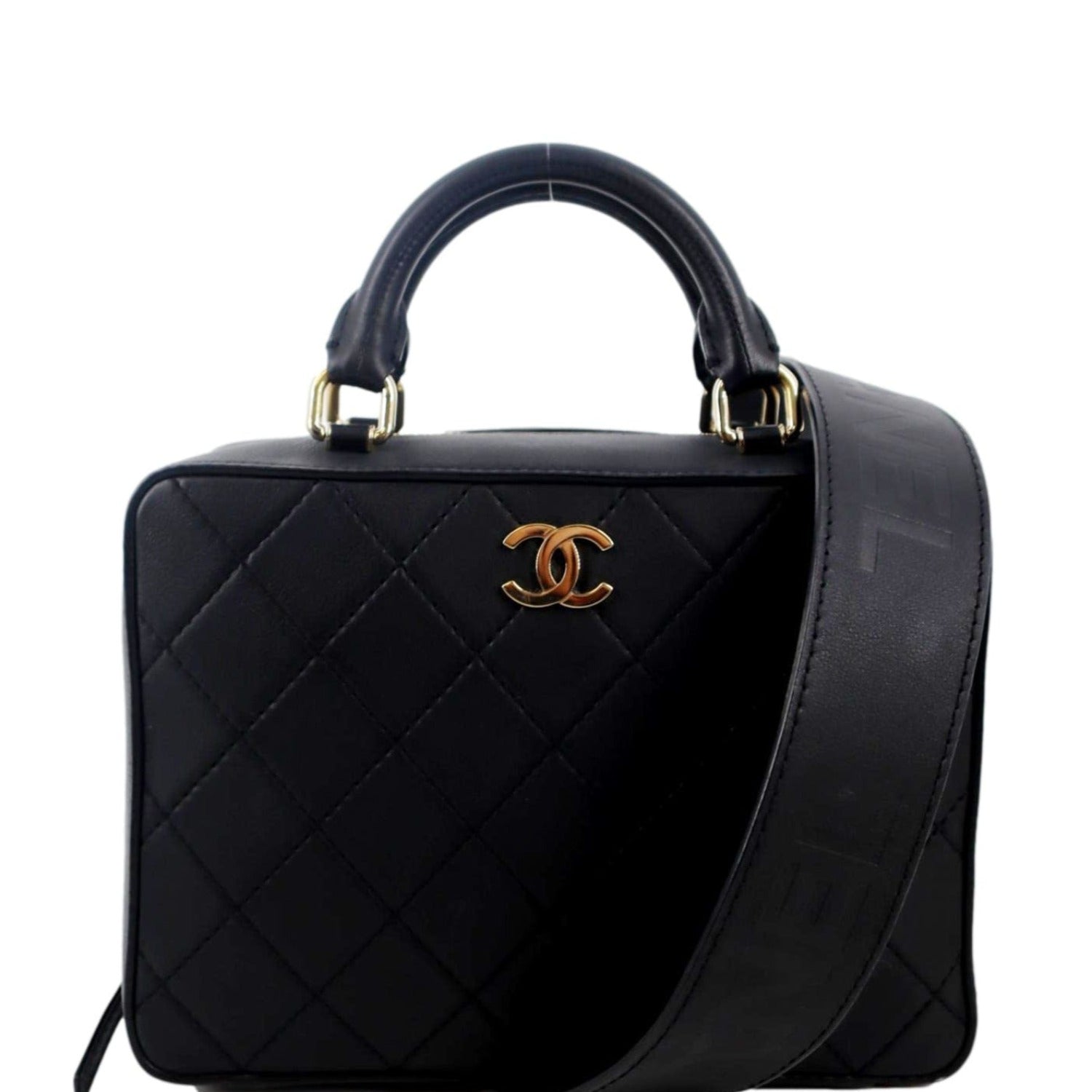 Vanity leather crossbody bag Chanel Black in Leather - 21732746