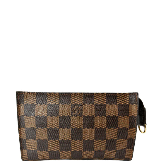 Louis Vuitton Special Order Damier Ebene Toiletry Pouch 19 28LK721S For  Sale at 1stDibs  lv toiletry pouch on chain, toiletry pouch on chain lv,  toiletry pouch on chain louis vuitton