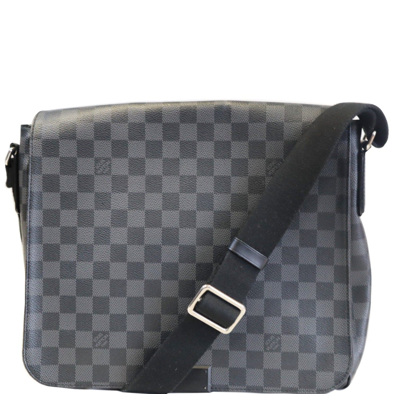 Louis Vuitton Black Canvas Shoulder Bag Strap Louis Vuitton