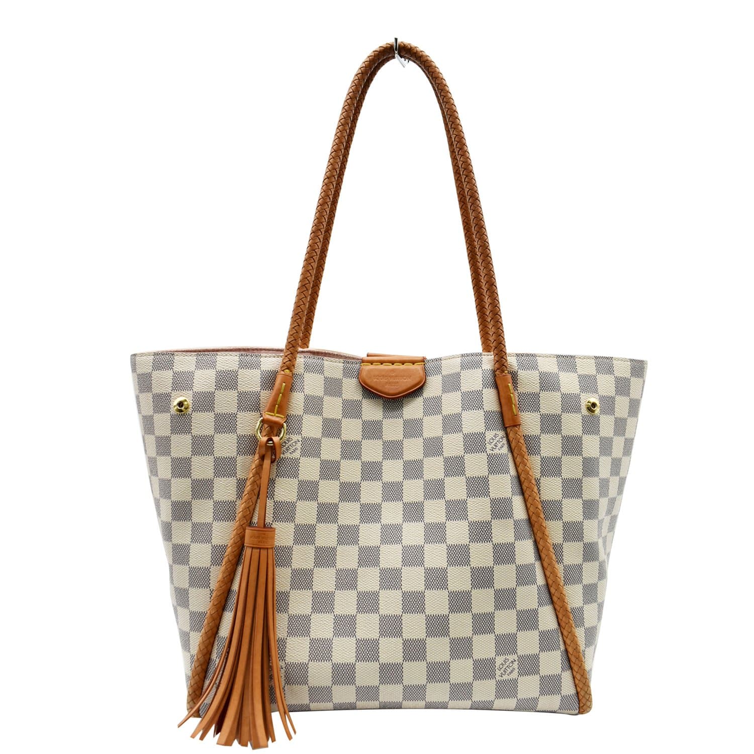 Louis Vuitton Damier Azur Propriano Braided Tote Bag 477lvs63 – Bagriculture