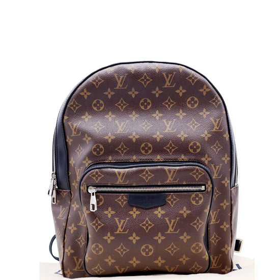 Josh backpack leather backpack Louis Vuitton Blue in Leather - 25481003