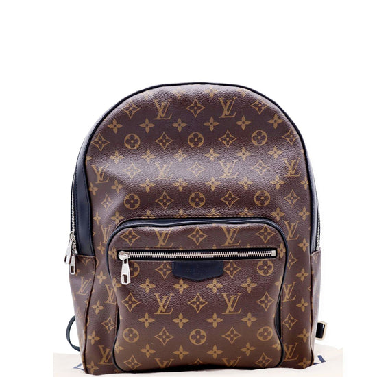 Josh backpack leather bag Louis Vuitton Black in Leather - 24350757