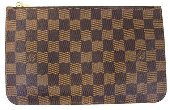 Louis Vuitton Damier Ebene Trunks Pochette Milla Wristlet Bag 862895 For  Sale at 1stDibs