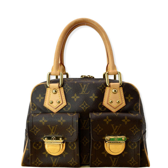 Brown Louis Vuitton Monogram Manhattan PM Handbag – Designer Revival