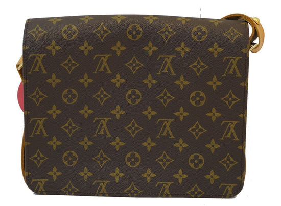 Lot 706: Louis Vuitton Monogram Canvas Cartouchiere GM Shoulder Bag