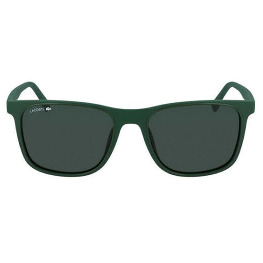 Ansøger tro Canberra Lacoste Square Men Green Sunglasses Plastic Green Lens
