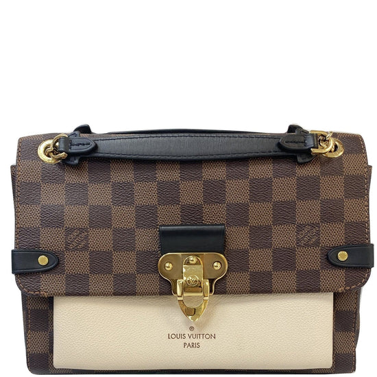 Vavin vintage cloth handbag Louis Vuitton Brown in Cloth - 26312280