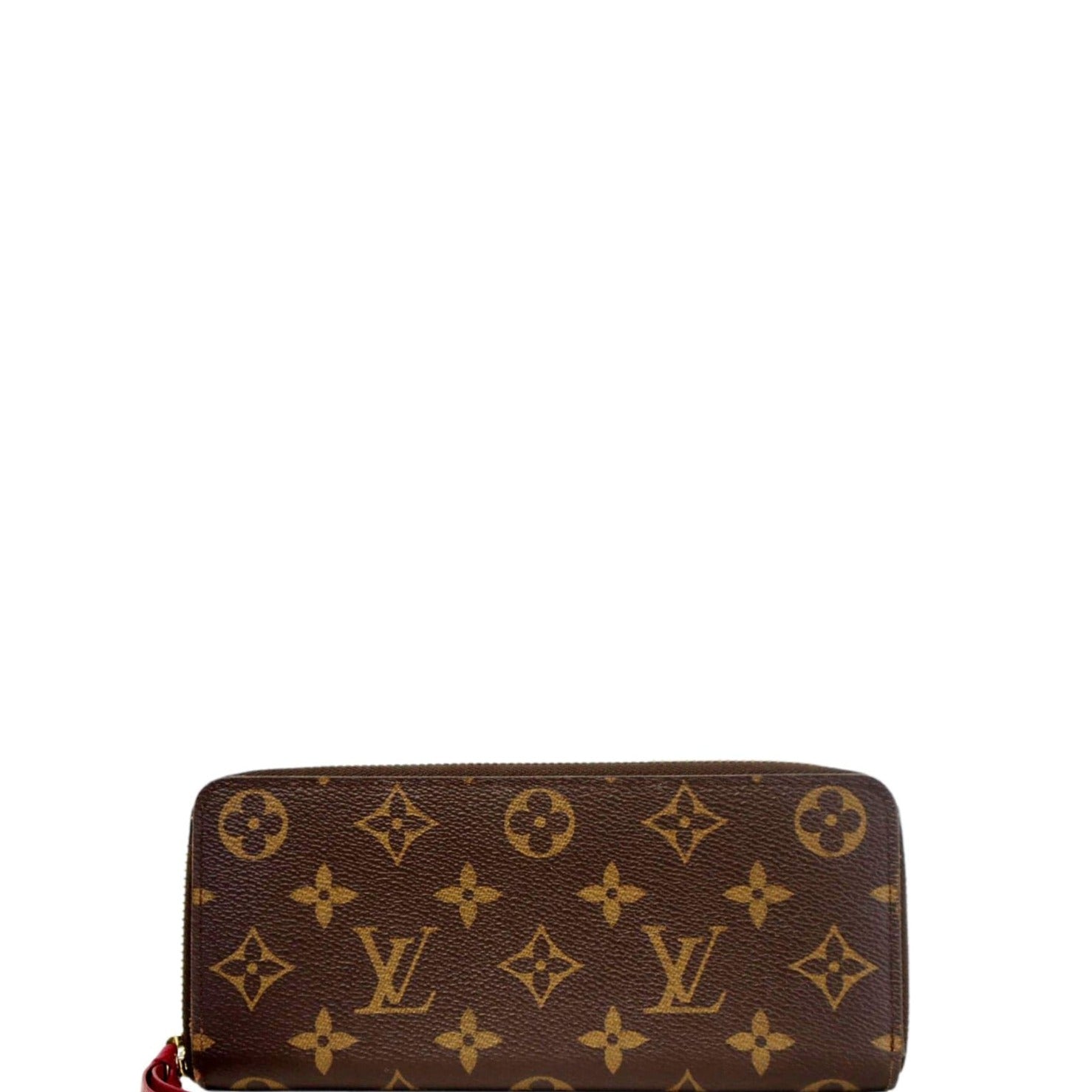 100% Authentic Louis Vuitton Small Monogram Zip Wallet Made In