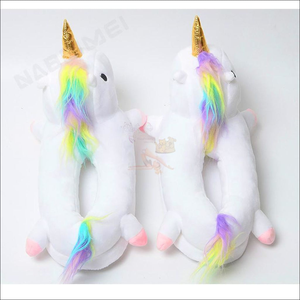 Magic Unicorn Slippers Womens Slippers House Slippers