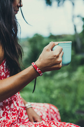 Love Is Project Original Red Love bracelet