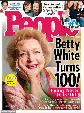 Betty White 100 Years Old People Magazine